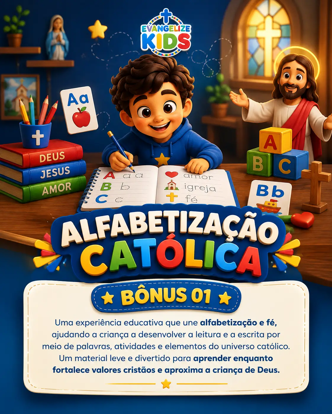 Bônus 01 - Alfabetização Católica